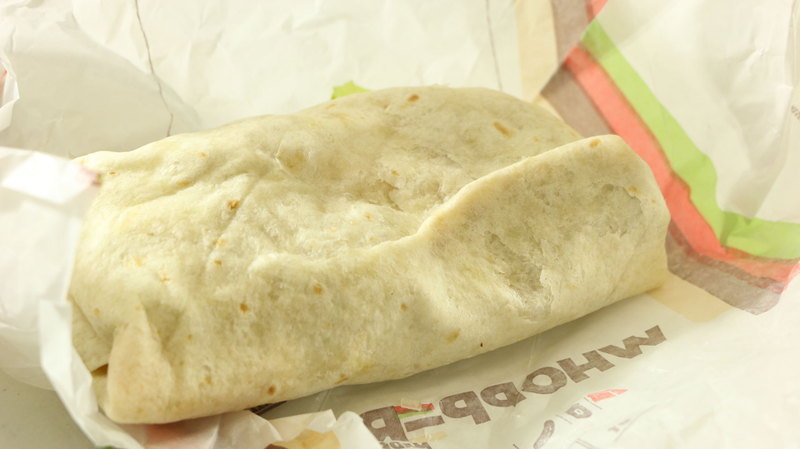 Illustration for article titled Snacktaku Unwraps Burger King's Whopperrito